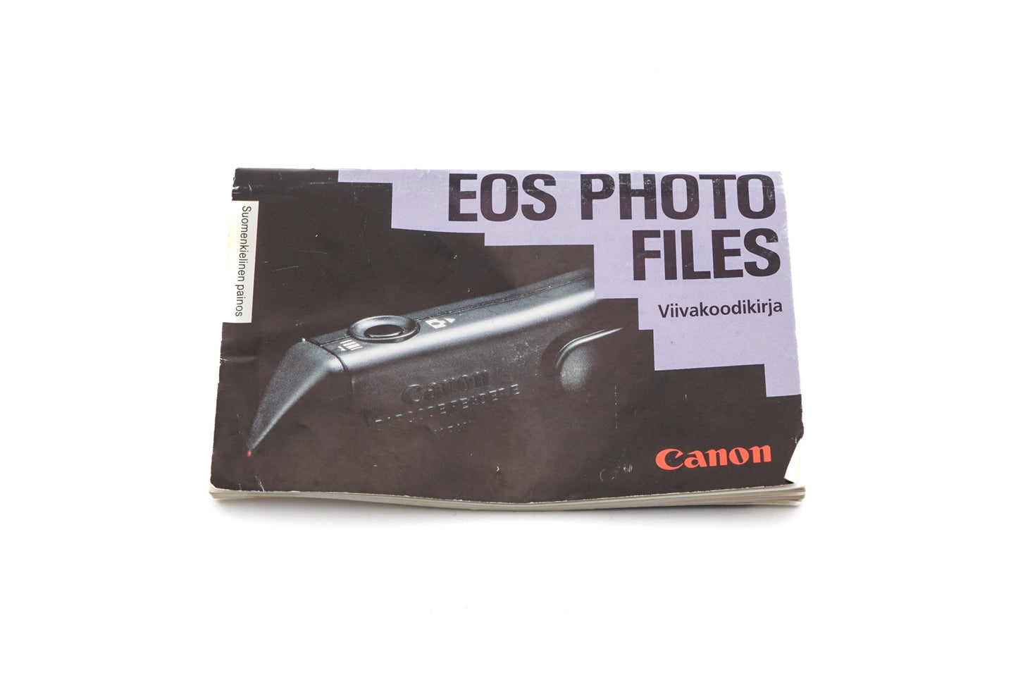 Canon EOS Photo Files Barcode Booklet
