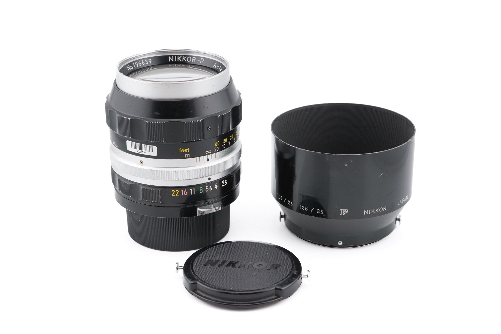 Nikon 105mm f2.5 Nikkor-P Auto Pre-AI – Kamerastore