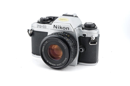 Nikon FG-20 + 50mm f1.8 Series E