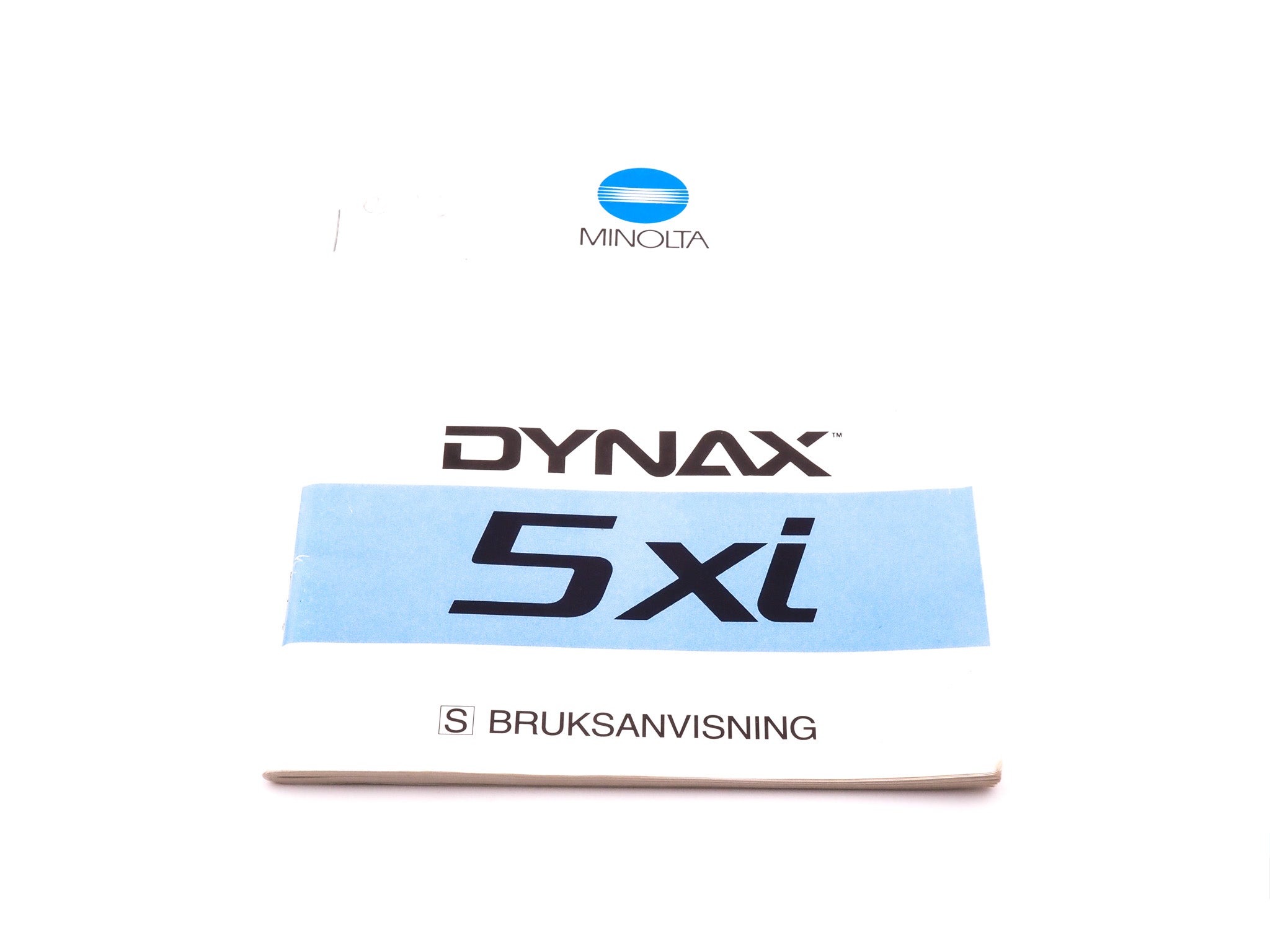 Minolta Dynax 5xi Instructions