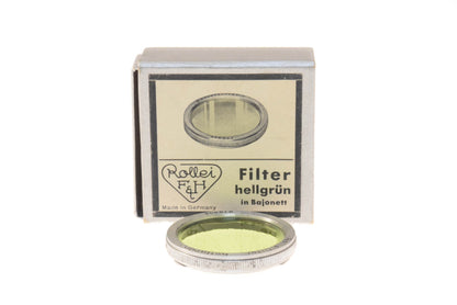 Rollei Bay I Light Green Filter Rollei-Hellgrün