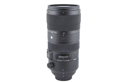 Sigma 70-200mm f2.8 DG OS HSM Sport