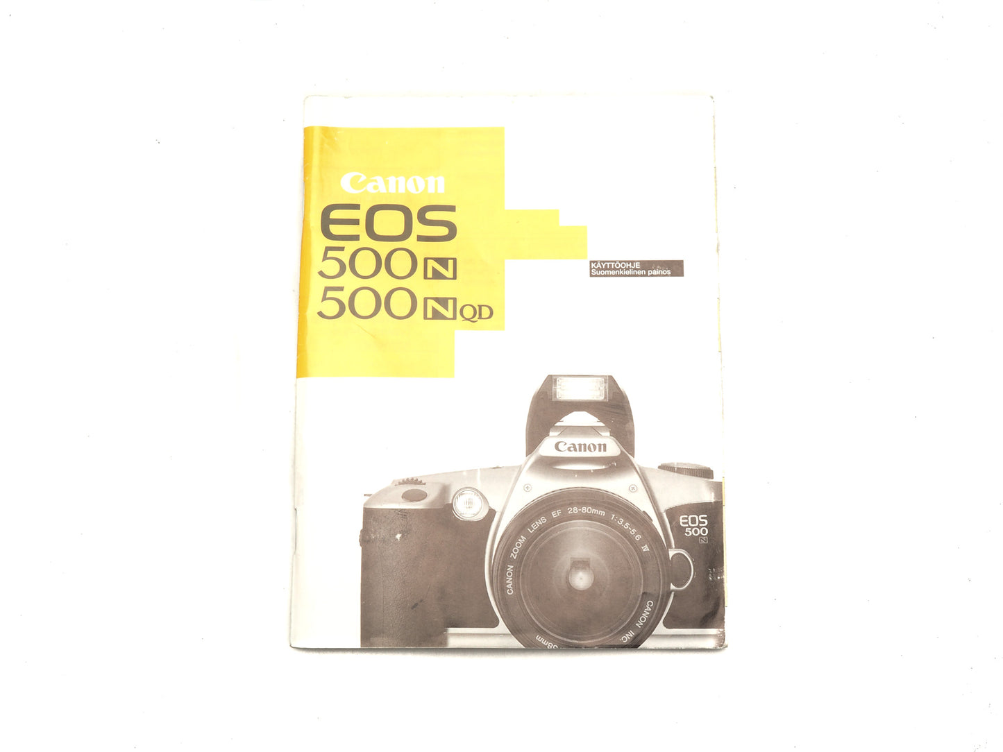 Canon EOS 500N/500NQD Instructions