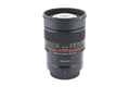 Samyang 85mm f1.4 MF