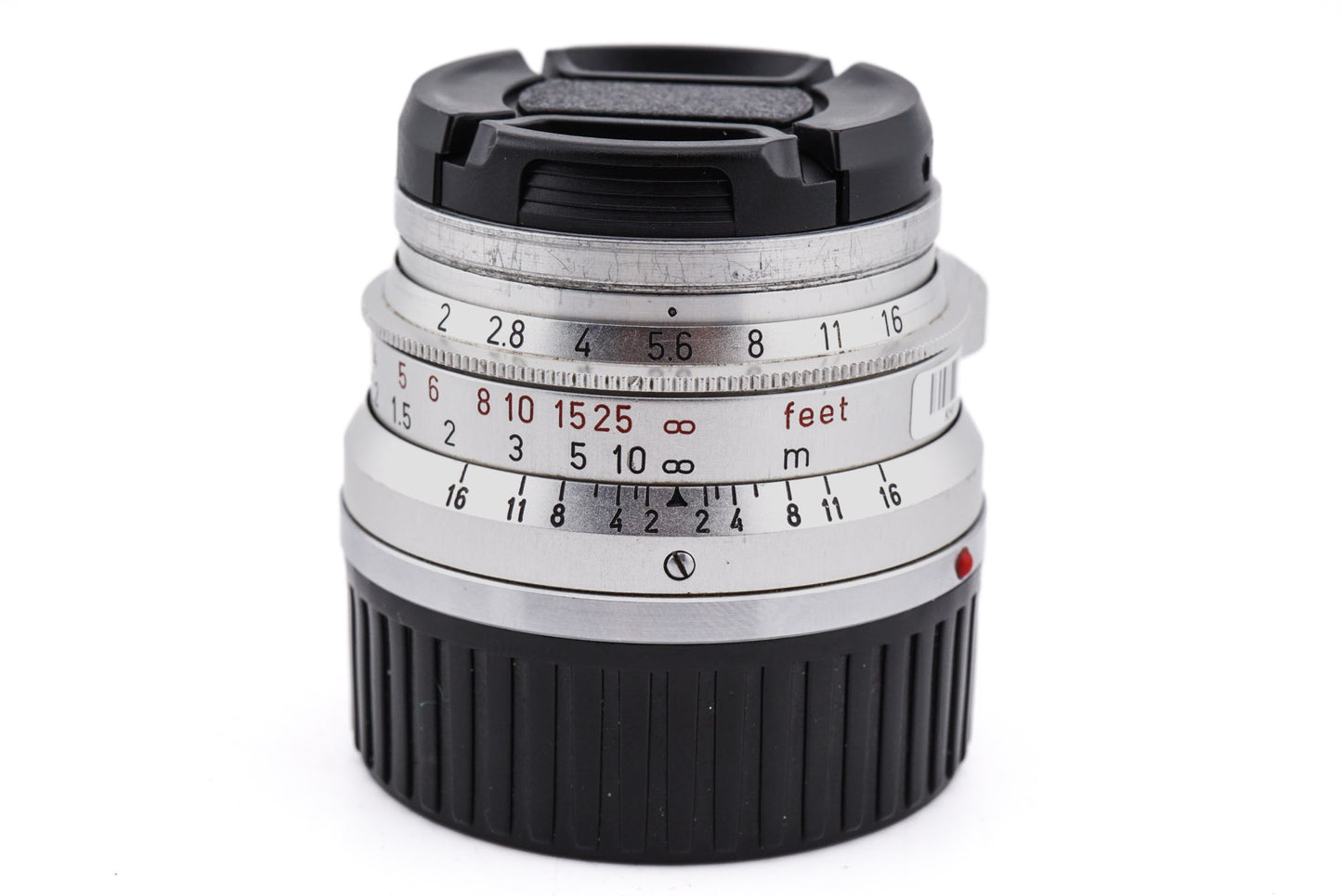 Leica 35mm f2 Summicron (Type 1, 8-element) + 12585H Lens Hood
