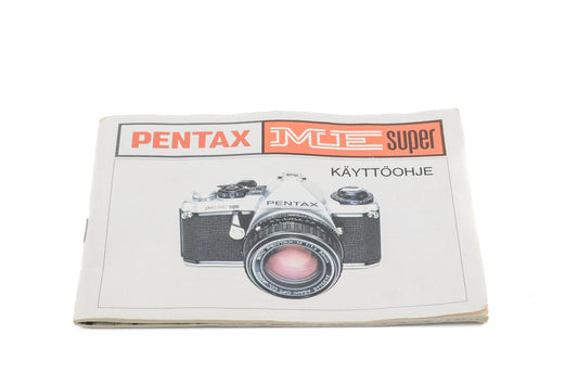 Pentax ME Super Instructions - Accessory