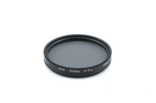 Sun 62mm Circular Polarizing Filter C-P.L - Accessory