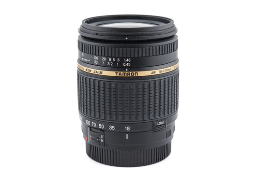 Tamron 18-250mm f3.5-6.3 AF Aspherical Di II LD Macro (IF) (A18) - Lens
