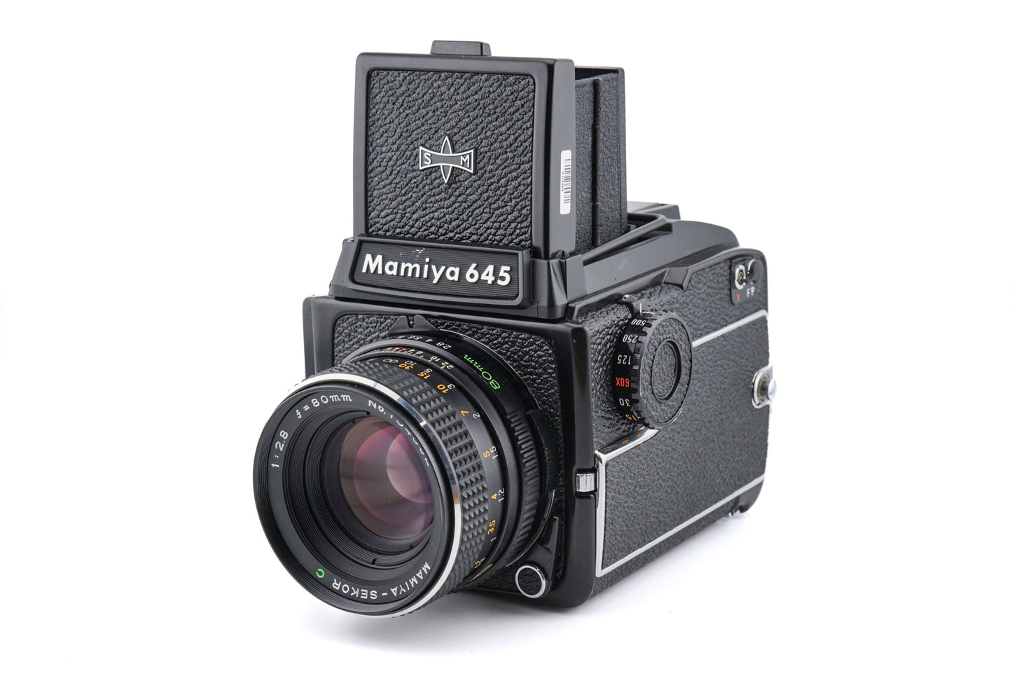 Mamiya M645 1000S + 80mm f2.8 Sekor C + M645 Waist Level Finder S