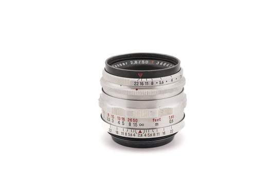 Carl Zeiss 50mm f2.8 Tessar T Jena - Lens