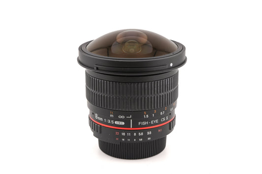 Samyang 8mm f3.5 Fish-Eye UMC CS II - Lens