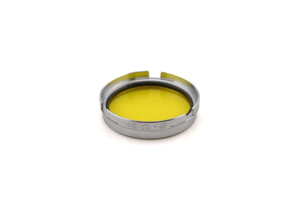 B+W 30mm Yellow Push-On Filter