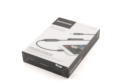 Saramonic 3.5mm Male Jack To Lightning Audio Interface (LC-C35)
