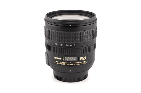 Nikon 18-70mm f3.5-4.5 AF-S Nikkor G ED