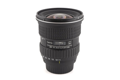 Tokina 11-16mm f2.8 SD AT-X Pro (IF) DX