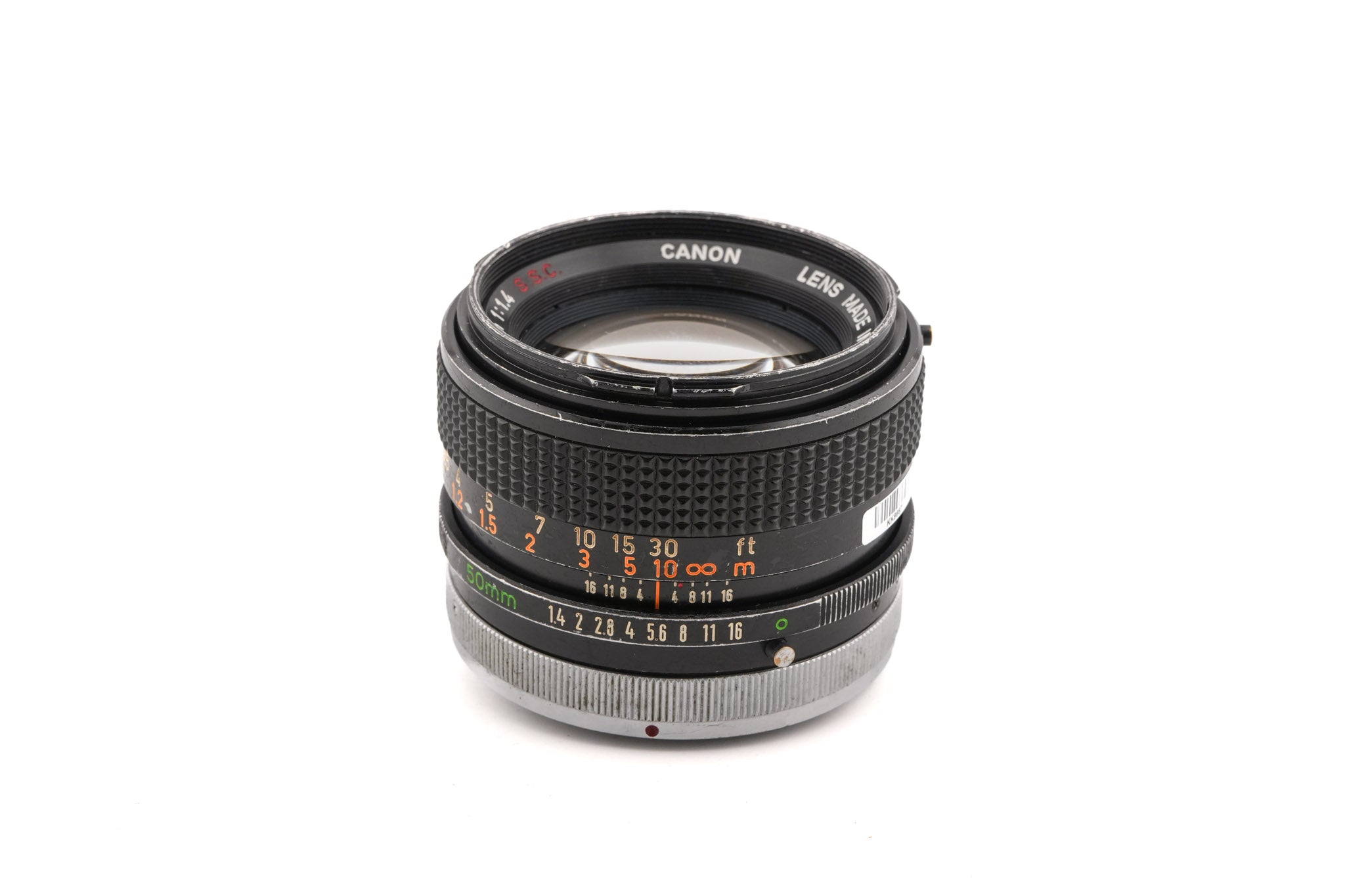 Canon 50mm f1.4 S.S.C. - Lens – Kamerastore