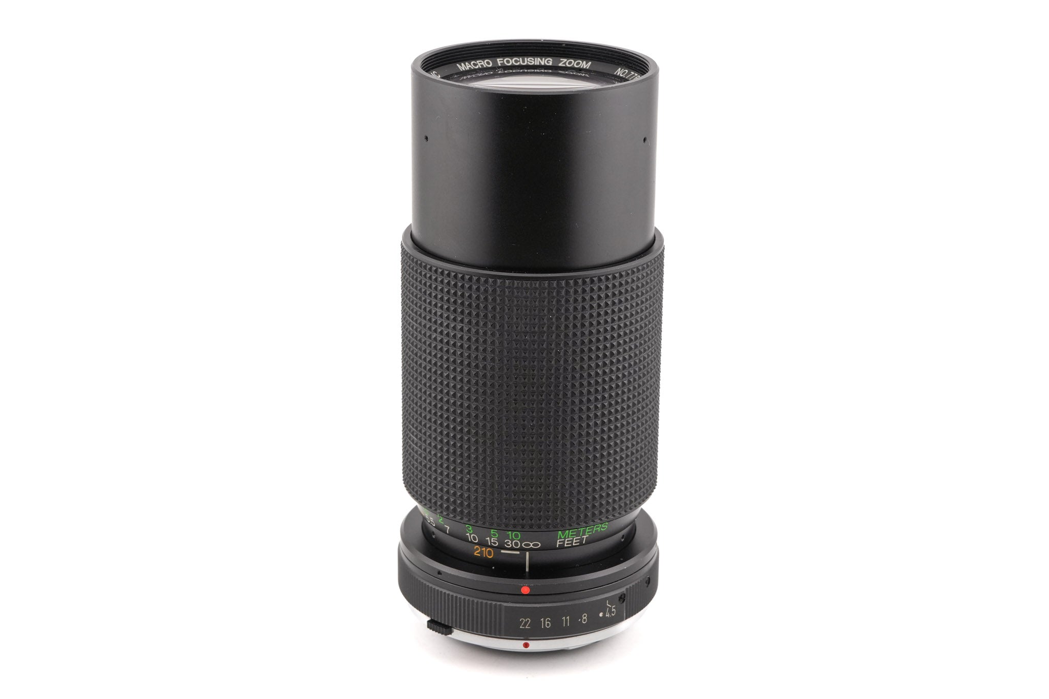 Vivitar 70-210mm f4.5-5.6 MC Macro Focusing Zoom - Lens