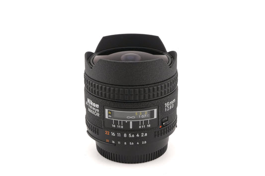 Nikon 16mm f2.8 AF Fisheye Nikkor D - Lens