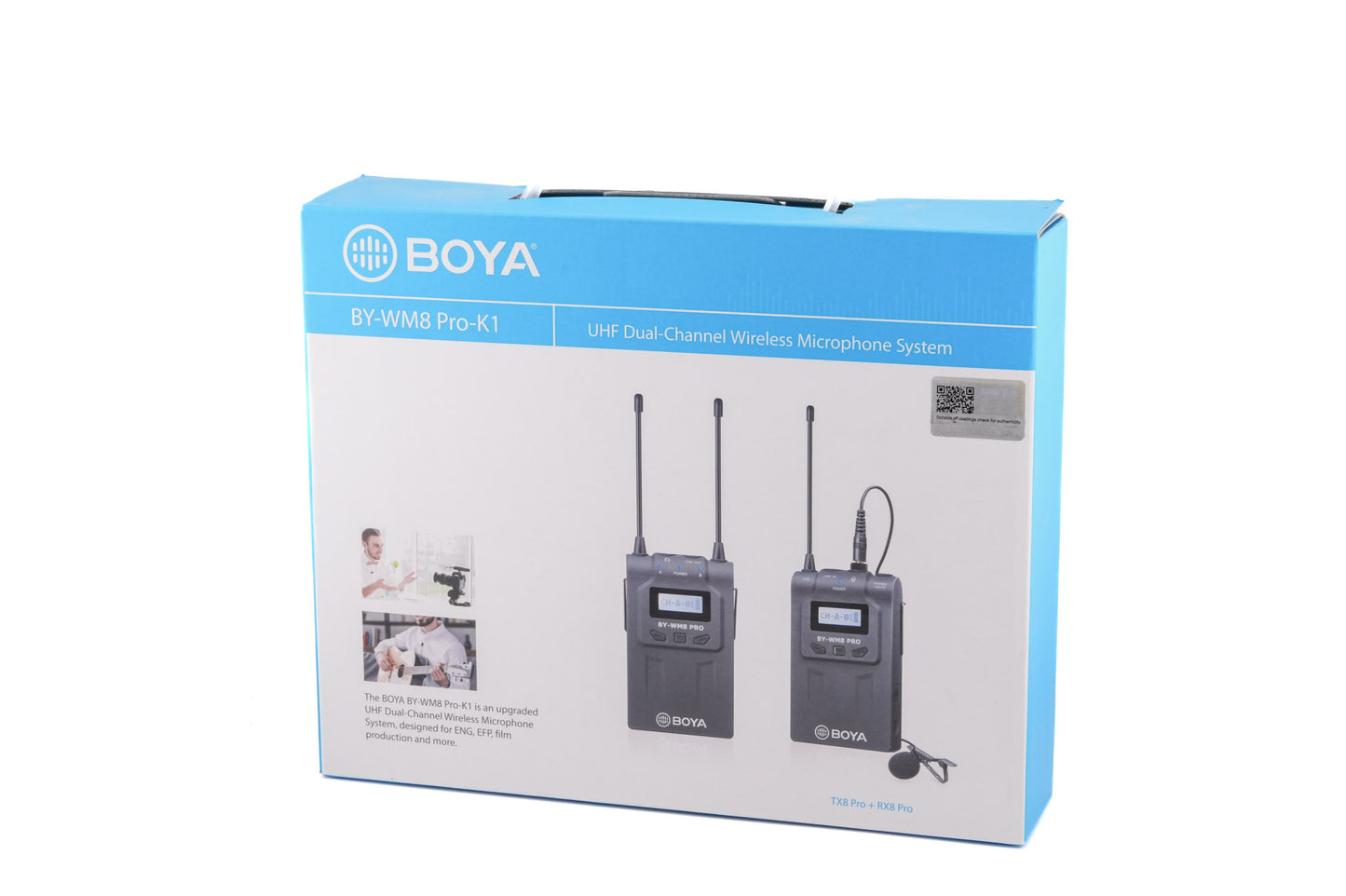 Boya BY-WM8 Pro-K1 Wireless Microphone System