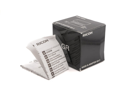 Ricoh GH-3 Hood & Adapter