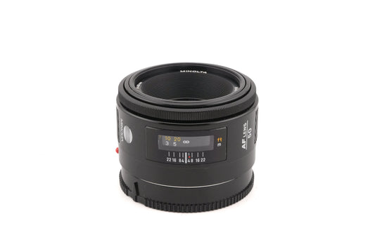 Minolta 50mm f1.7 Maxxum AF - Lens