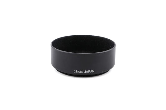 Generic 58mm Metal Lens Hood