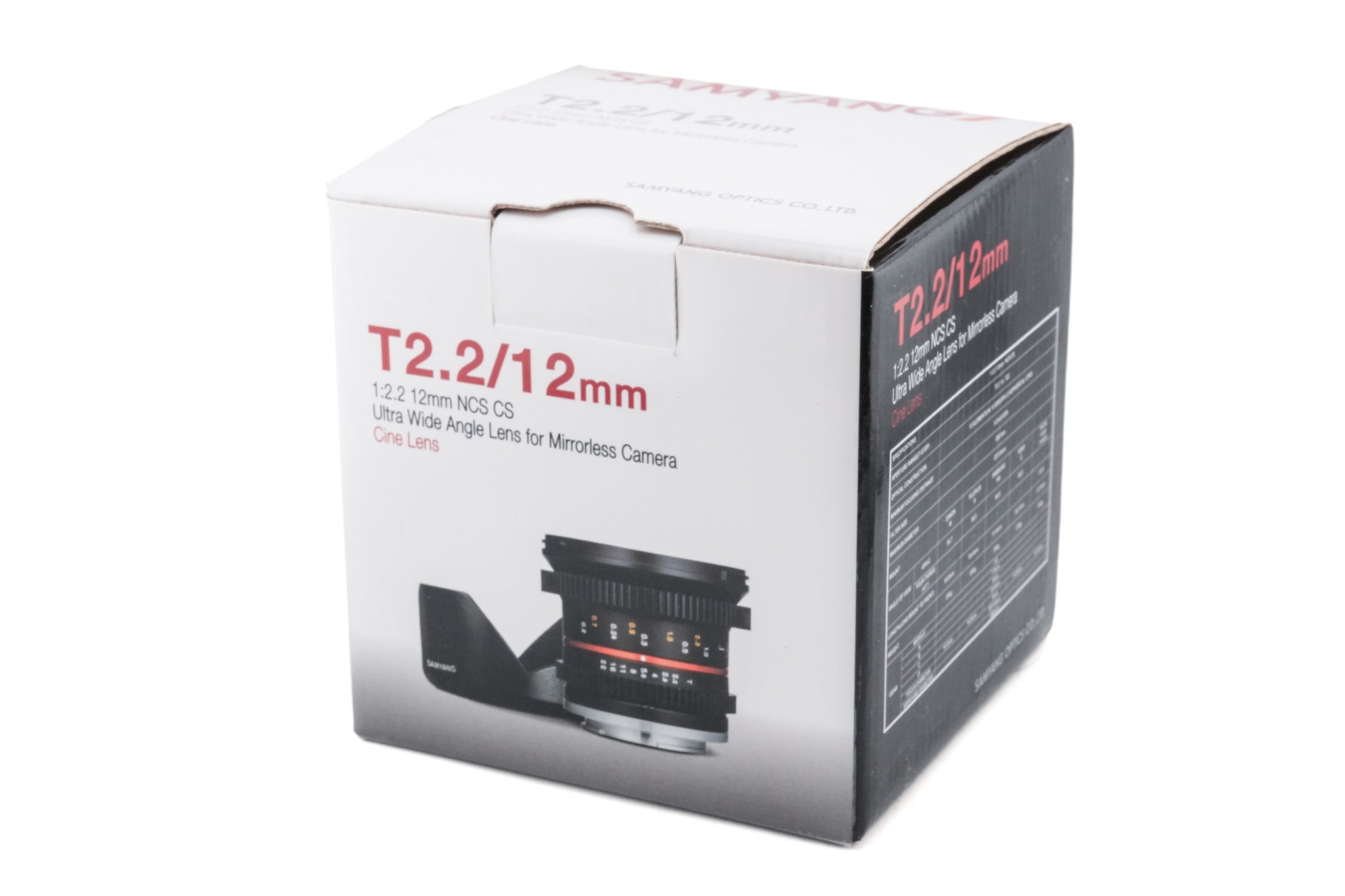 Samyang 12mm T2.2 NCS CS