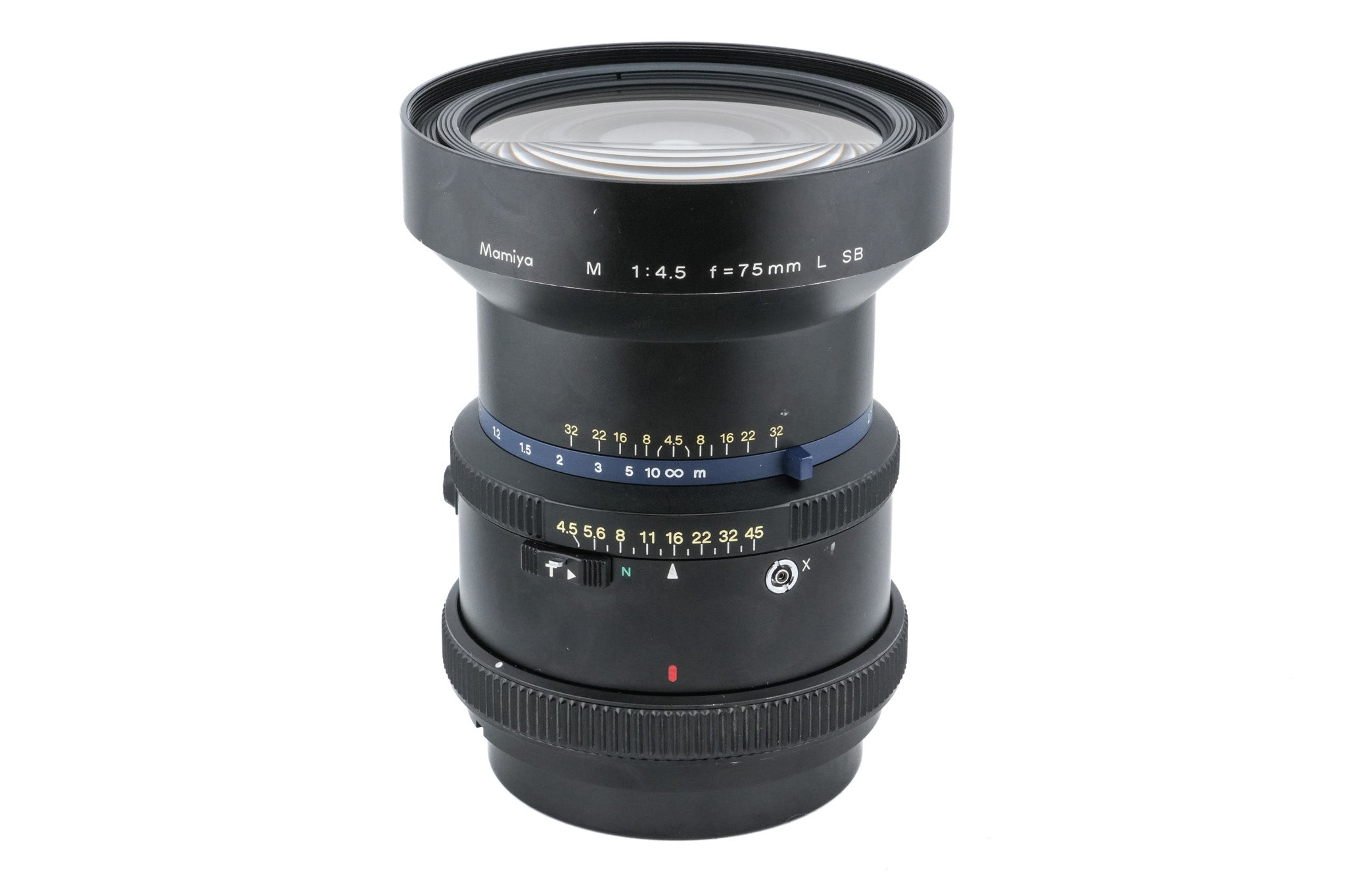 Mamiya 75mm f4.5 M L SB
