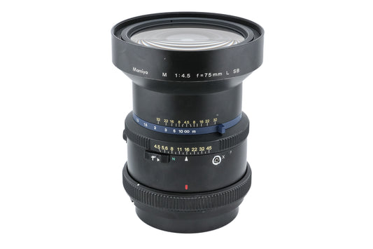 Mamiya 75mm f4.5 M L SB