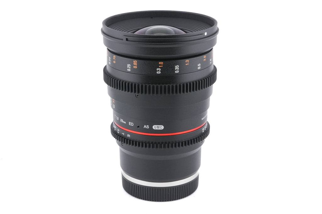 Samyang 20mm T1.9 ED AS UMC