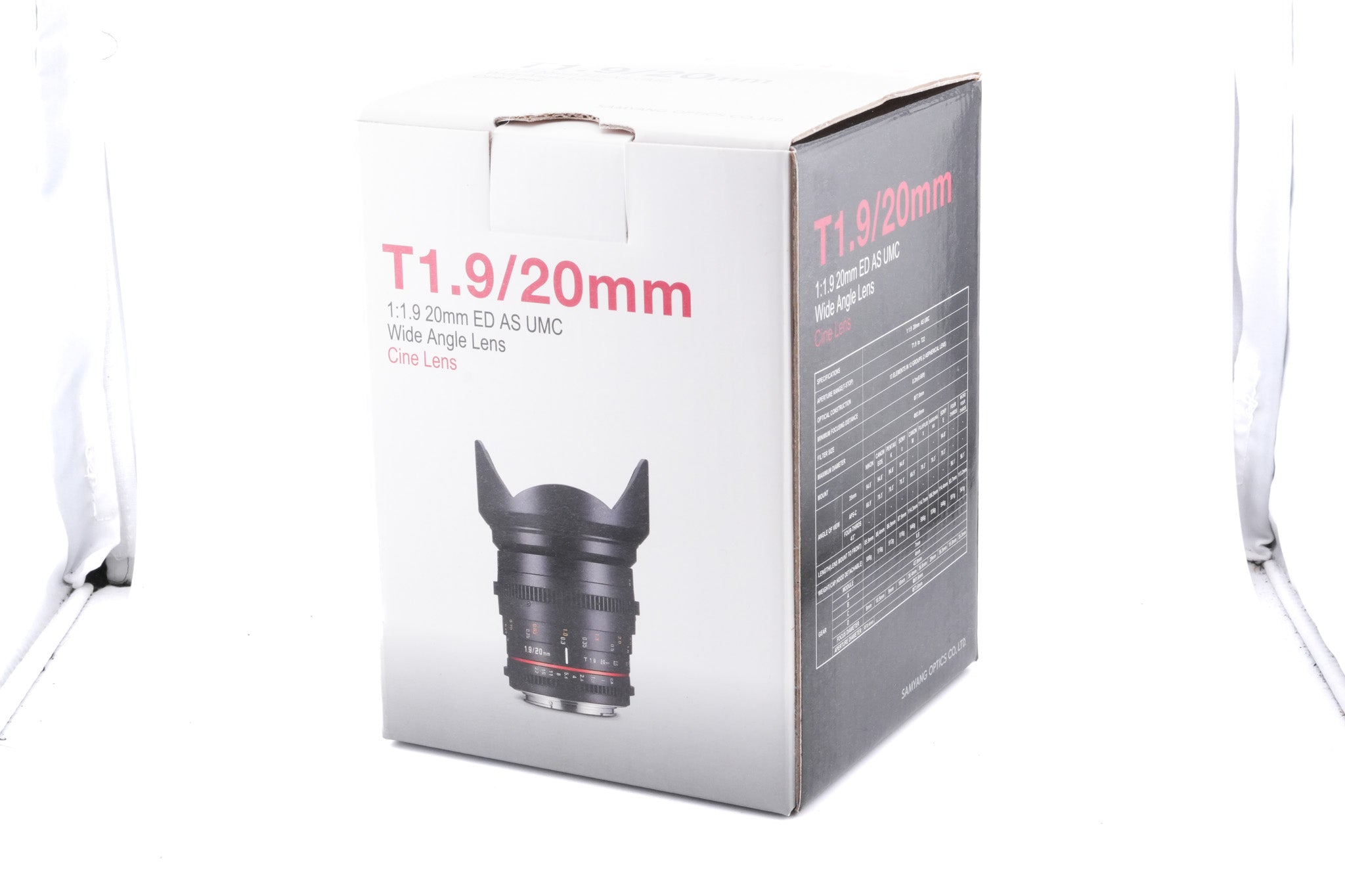 Samyang 20mm T1.9 ED AS UMC