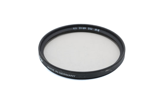 B+W 72mm Color Correction Filter KR1.5 1.1x