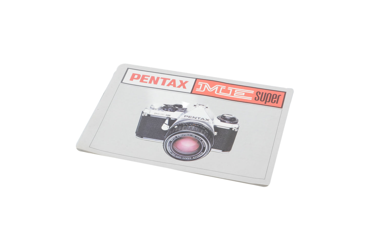 Pentax ME Super Instructions