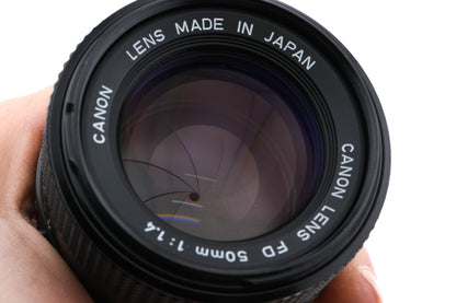 Canon 50mm f1.4 FDn