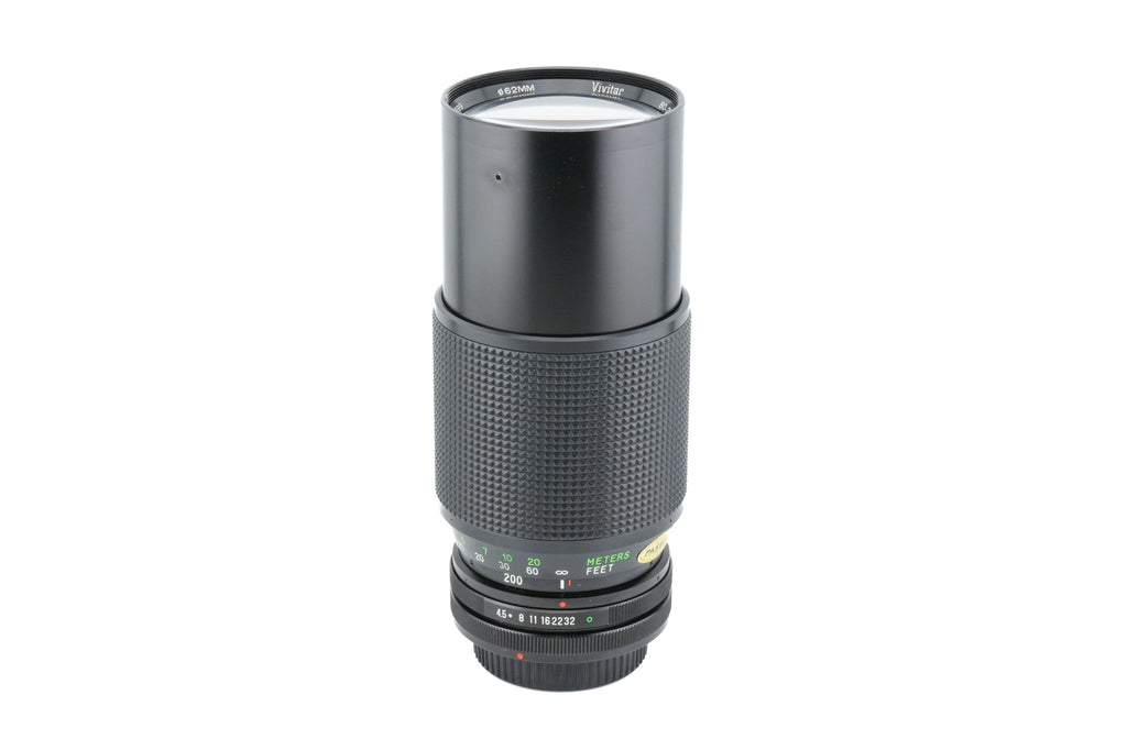 Vivitar 80-200mm f4.5 MC Zoom
