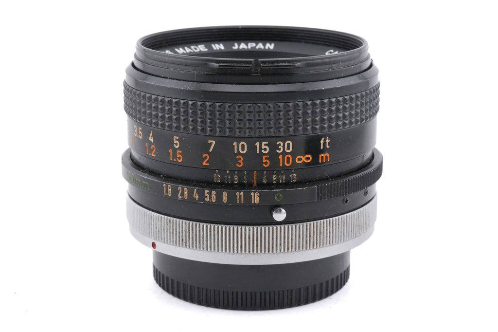 Canon 50mm f1.8 S.C.