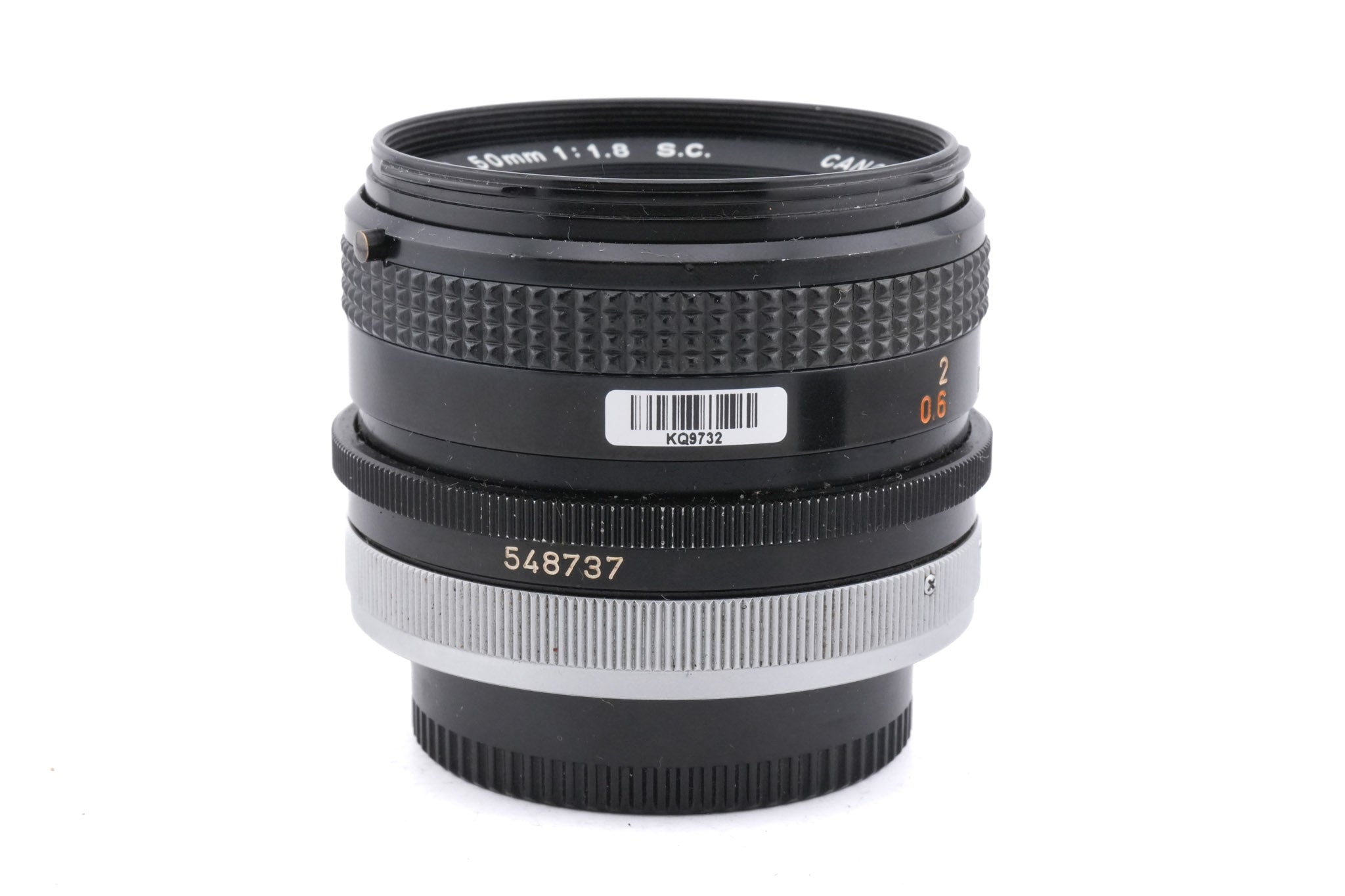Canon 50mm f1.8 S.C.