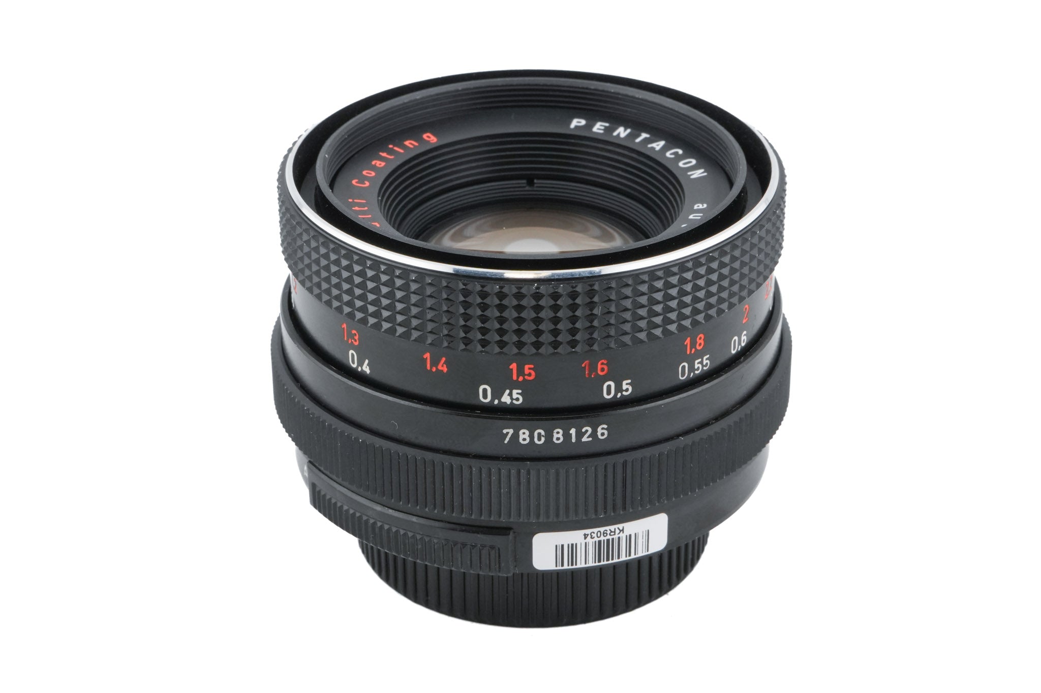 Pentacon 50mm f1.8 Auto Multi Coating