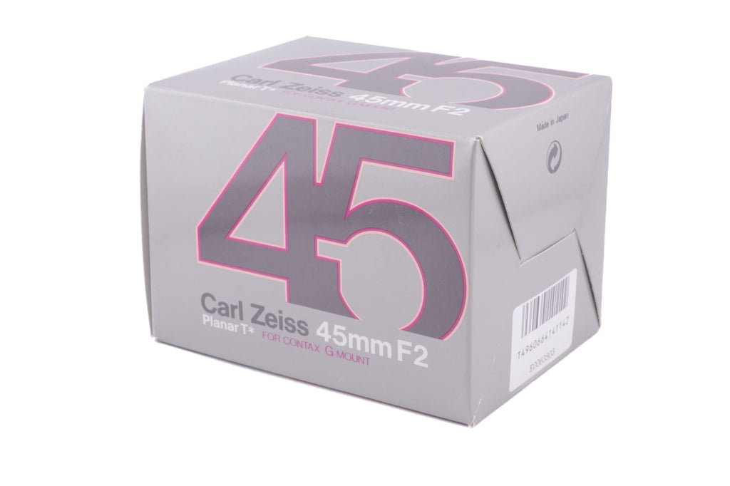 Carl Zeiss 45mm f2 Planar T*