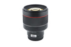 Samyang 85mm f1.4 AF