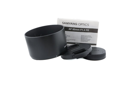 Samyang 85mm f1.4 AF