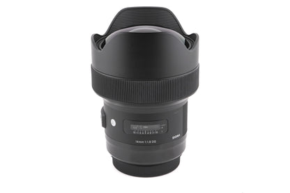 Sigma 14mm f1.8 DG HSM Art