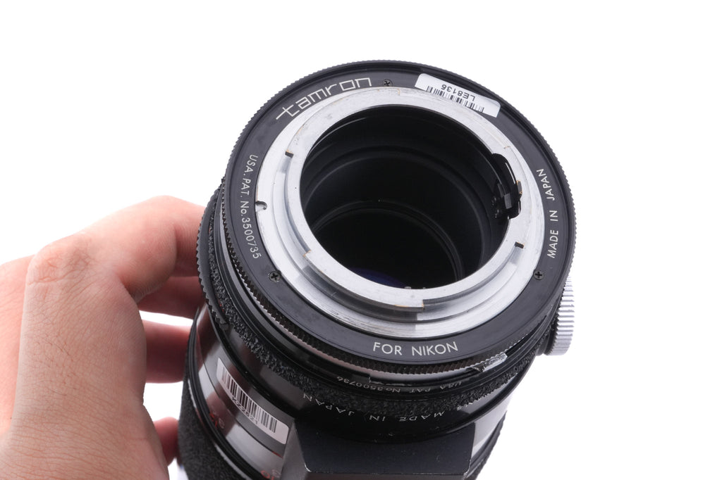 Tamron 200mm f3.5 BBAR Multi C. + Adaptall - Nikon Pre-AI Adapter