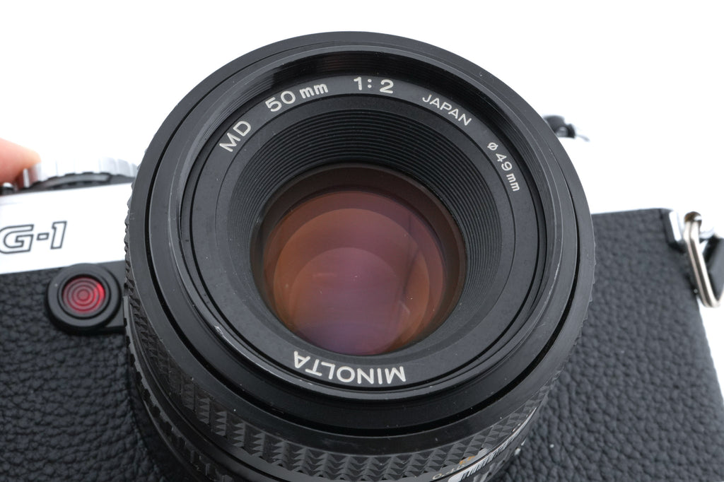 Minolta XG-1 + 50mm f2 MD
