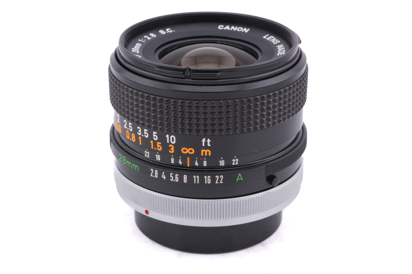 Canon 28mm f2.8 S.C.