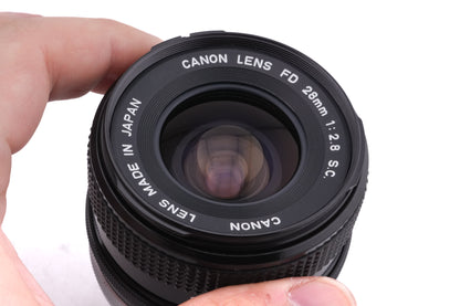 Canon 28mm f2.8 S.C.