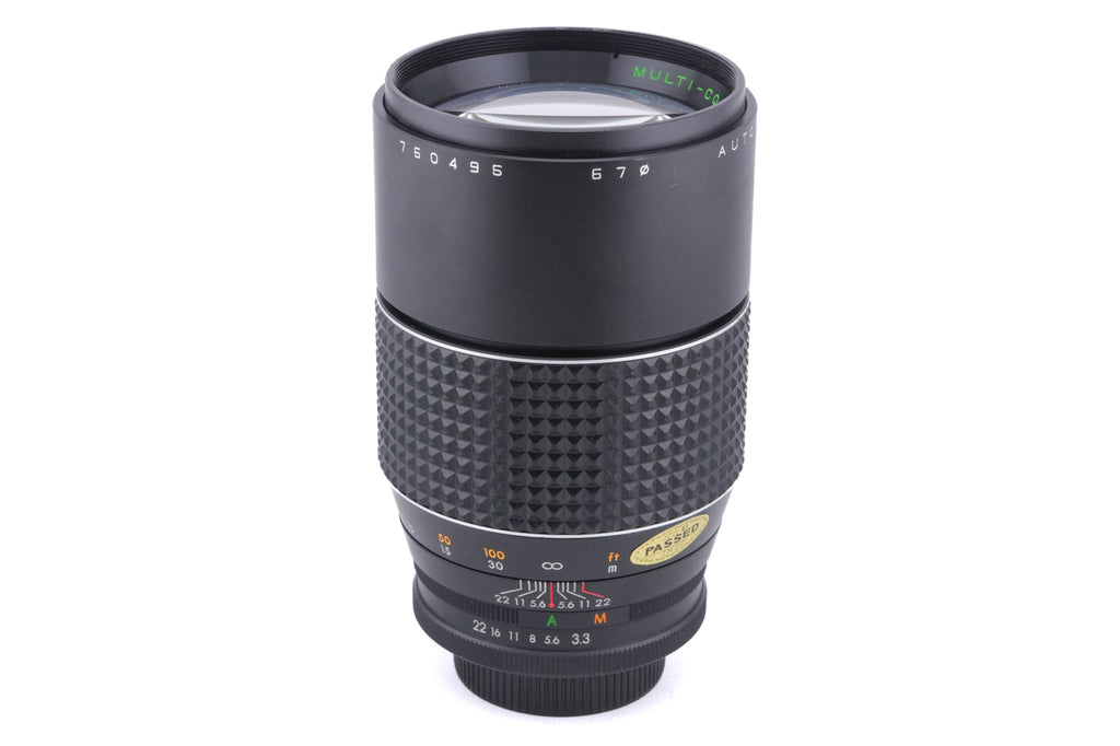 Makinon 200mm f3.3 Auto Multi-Coated