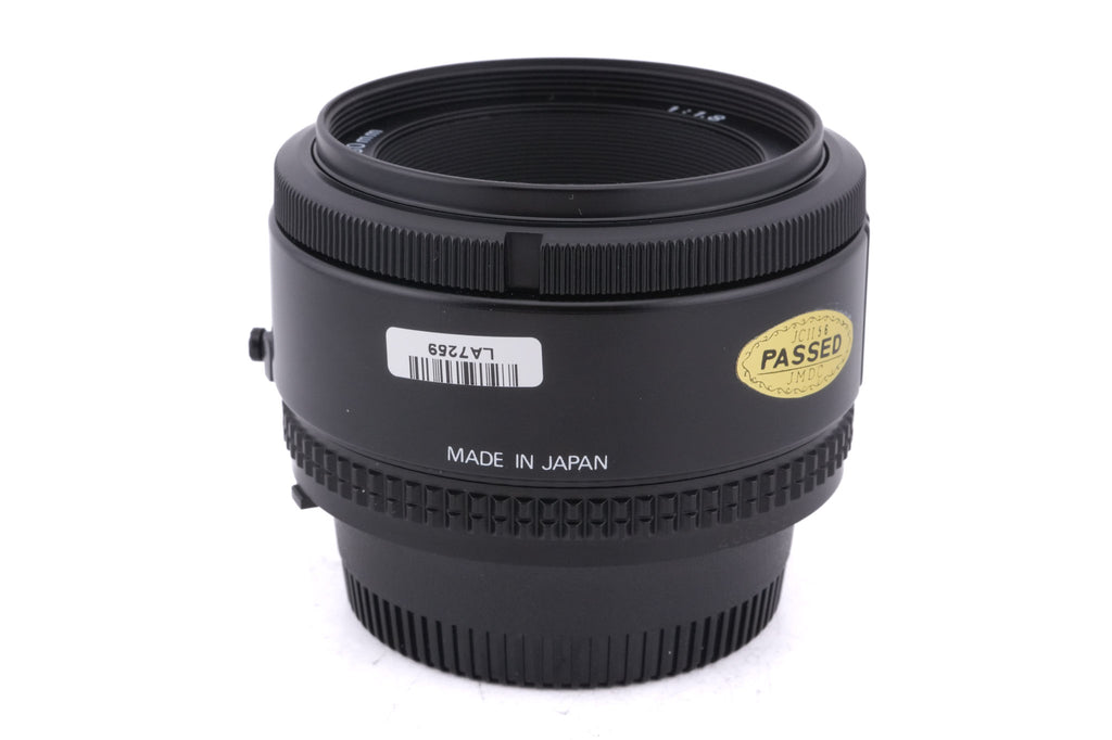 Nikon 50mm f1.8 AF Nikkor