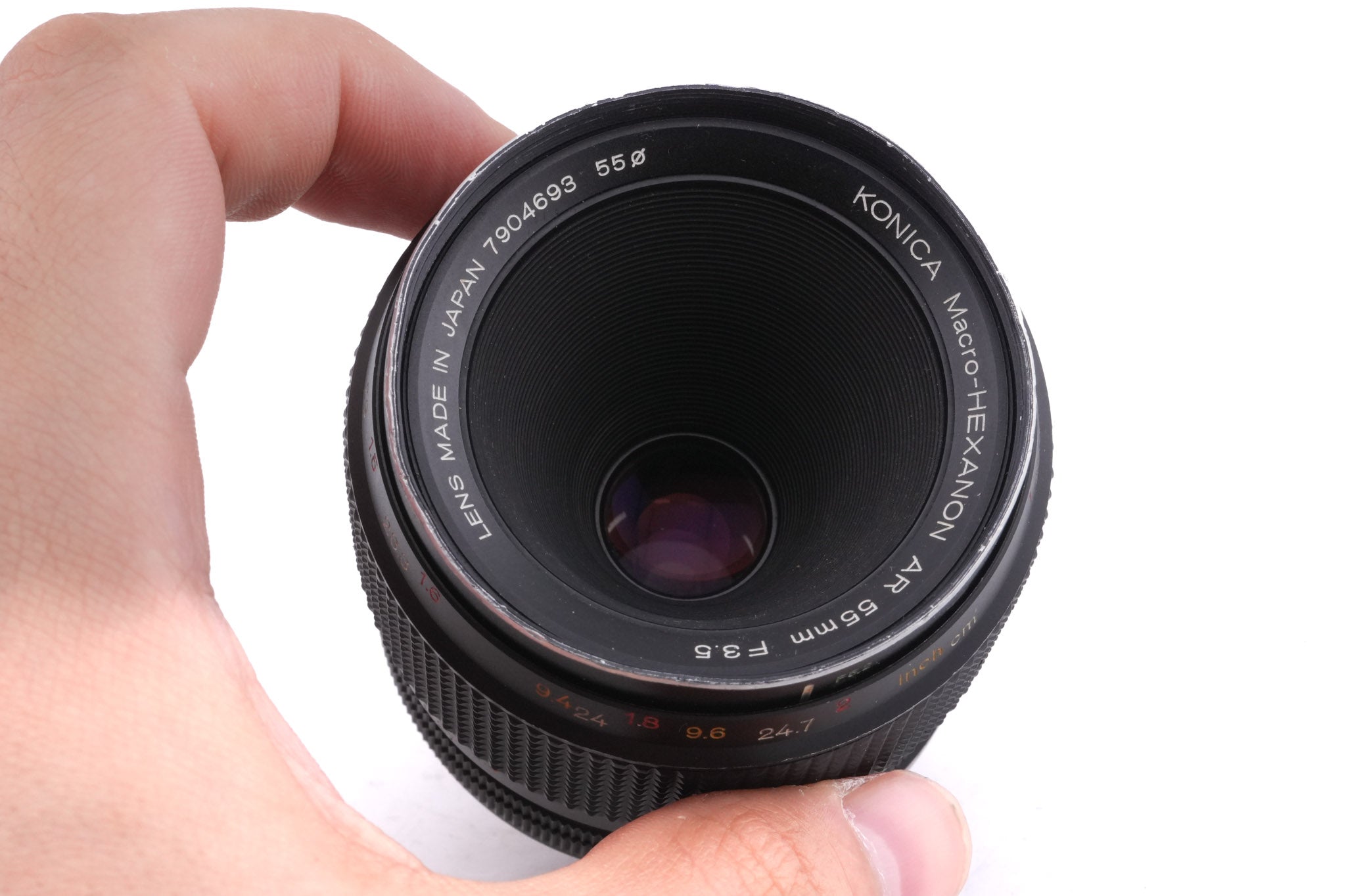 Konica 55mm f3.5 Macro-Hexanon AR