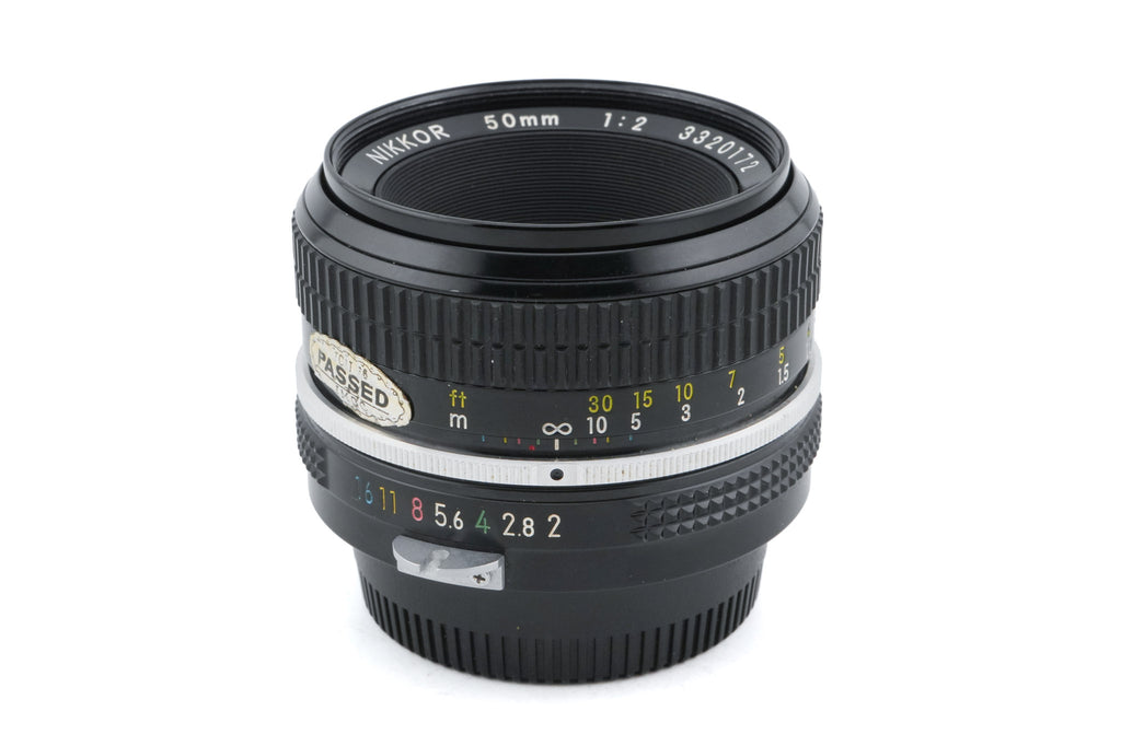 Nikon 50mm f2 Nikkor K Pre-AI